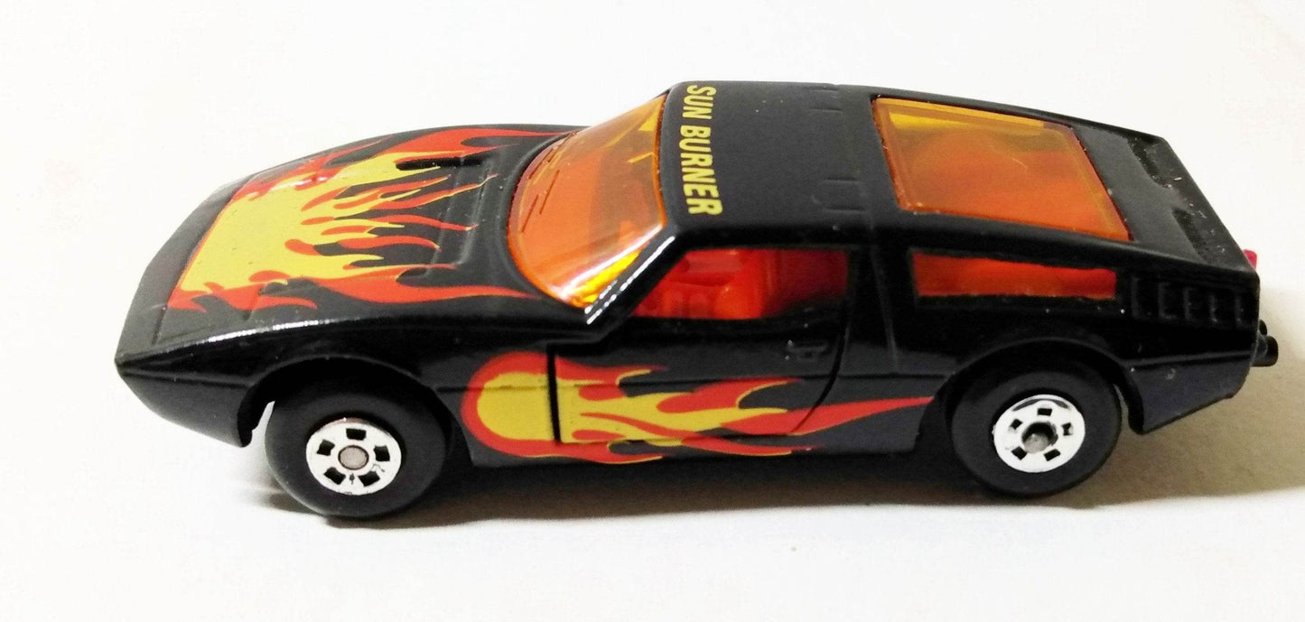 Lesney Matchbox 37 Sun Burner Maserati Bora Superfast Hong Kong 1982 - TulipStuff