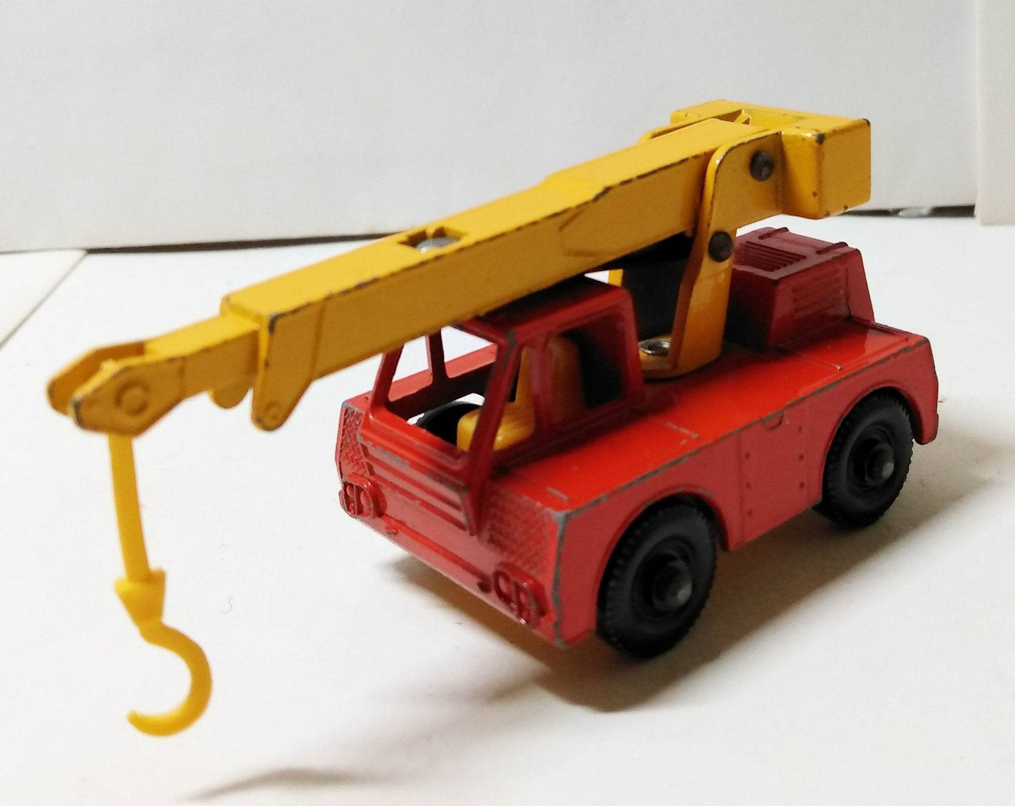 Lesney Matchbox 42 Iron Fairy Crane Construction Toy England 1969 - TulipStuff