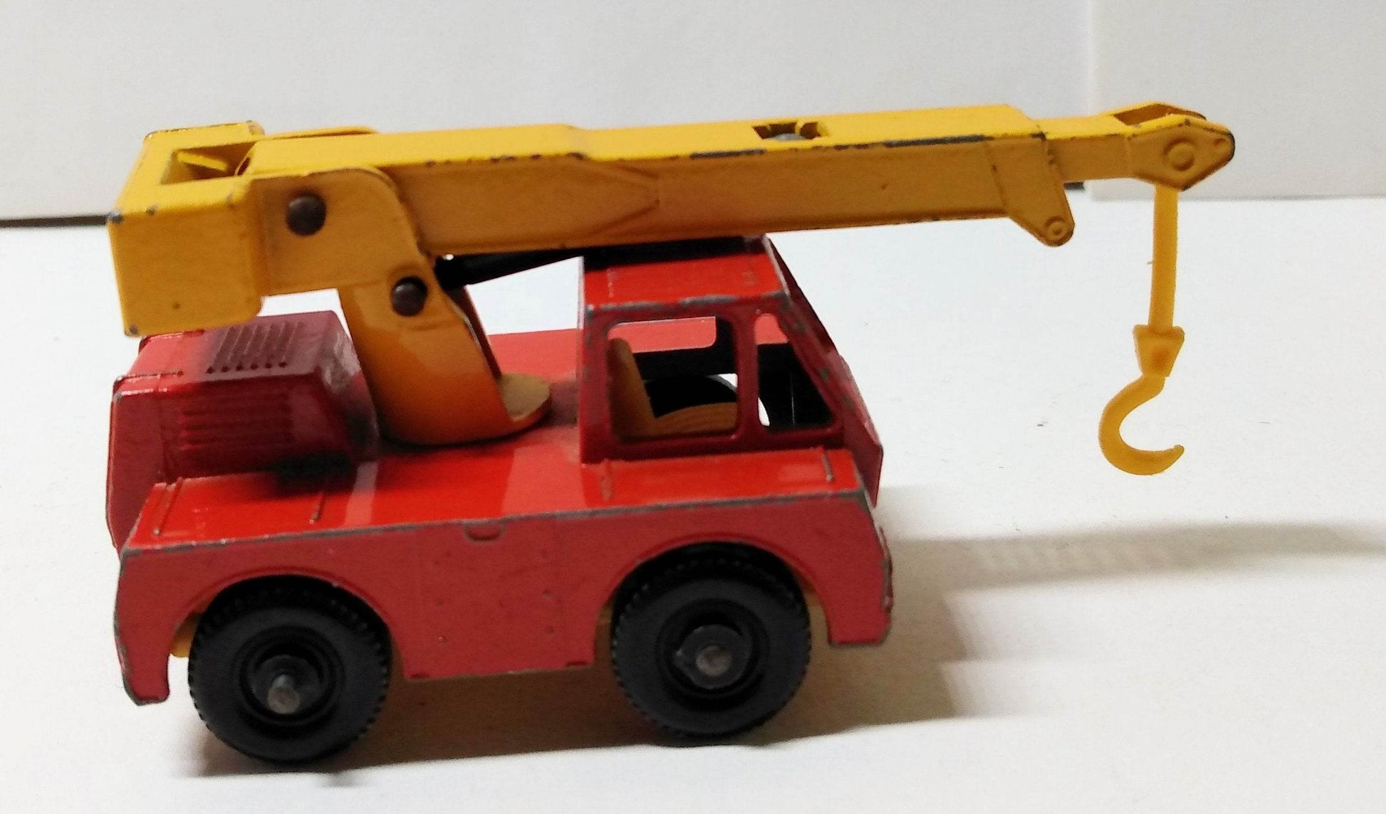 Lesney Matchbox 42 Iron Fairy Crane Construction Toy England 1969 - TulipStuff