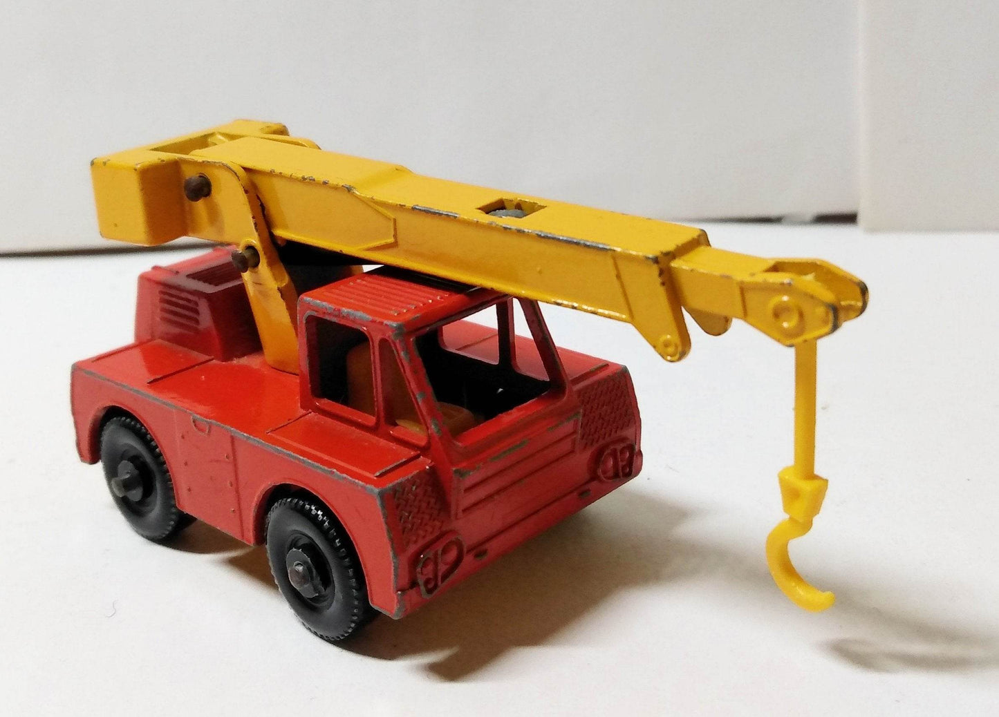Lesney Matchbox 42 Iron Fairy Crane Construction Toy England 1969 - TulipStuff
