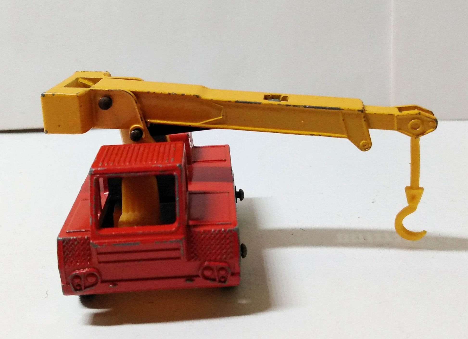 Lesney Matchbox 42 Iron Fairy Crane Construction Toy England 1969 - TulipStuff