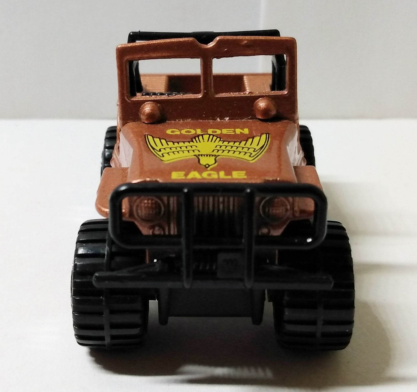Lesney Matchbox no. 5 4x4 Jeep Off-Road Golden Eagle England 1981 - TulipStuff