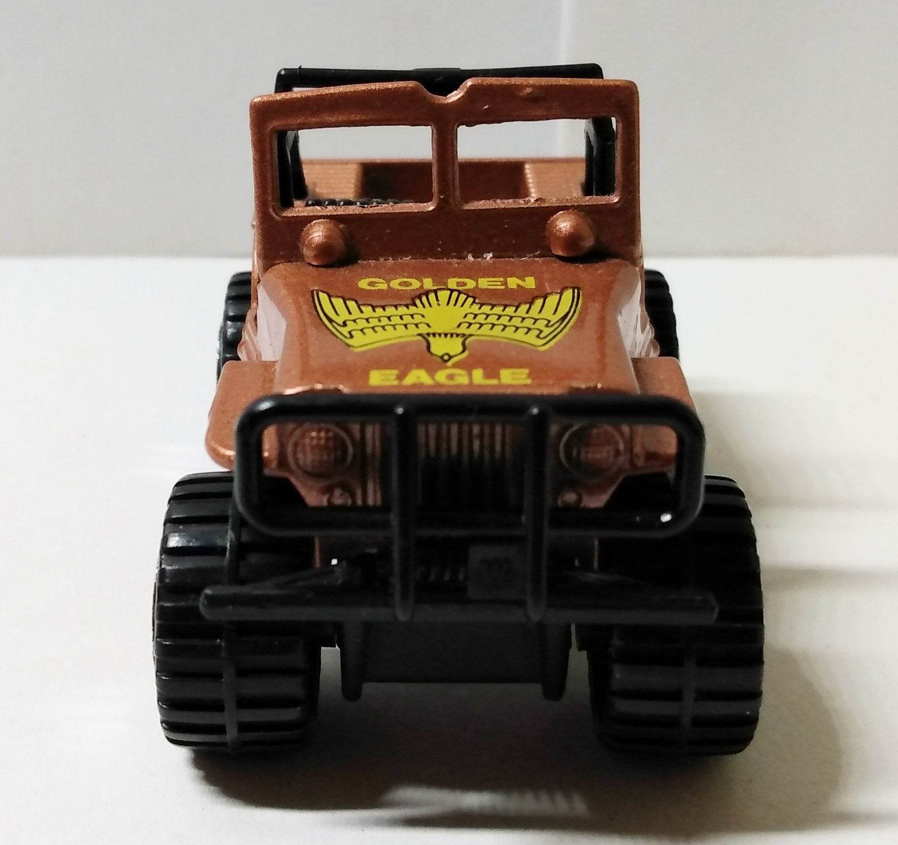 Lesney Matchbox no. 5 4x4 Jeep Off-Road Golden Eagle England 1981 - TulipStuff