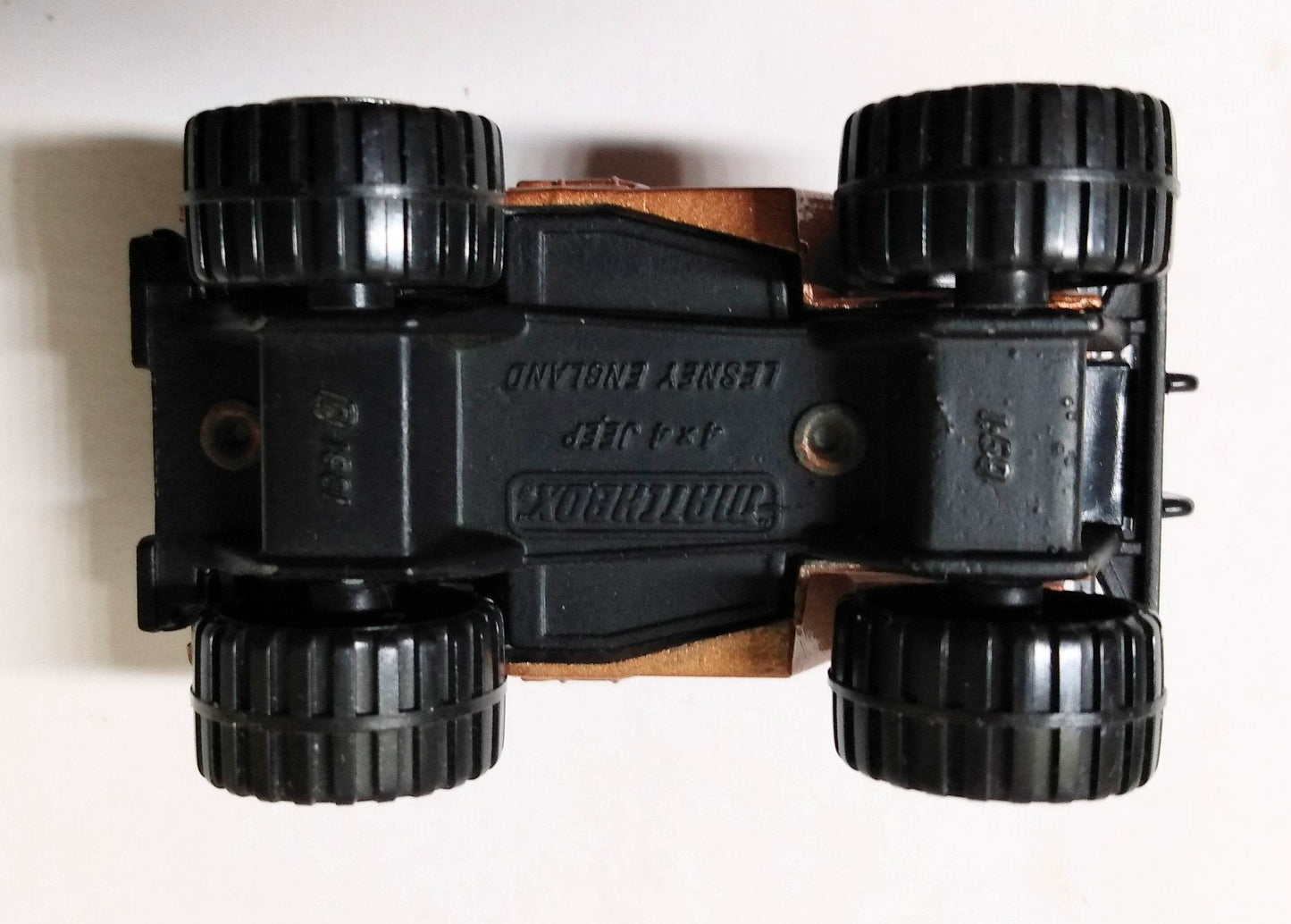 Lesney Matchbox no. 5 4x4 Jeep Off-Road Golden Eagle England 1981 - TulipStuff