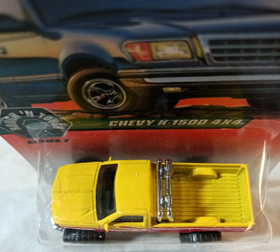 Matchbox #54 Chevy K-1500 4X4 Pickup Truck Rough N Tough 1998 - TulipStuff