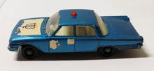 Load image into Gallery viewer, Lesney Matchbox 55 Ford Fairlane Police Car England 1963 - TulipStuff