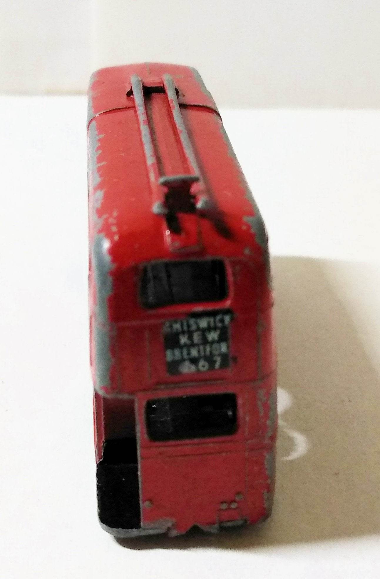 Lesney Matchbox 56 London Trolley Bus Peardrax England 1958 bpw - TulipStuff