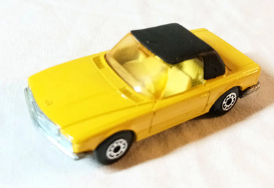 Lesney Matchbox No 6 Mercedes 350SL Superfast England 1973 Yellow - TulipStuff
