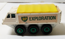 Load image into Gallery viewer, Lesney Matchbox 61 Alvis Stalwart BP Exploration Truck 1966 smooth bed - TulipStuff