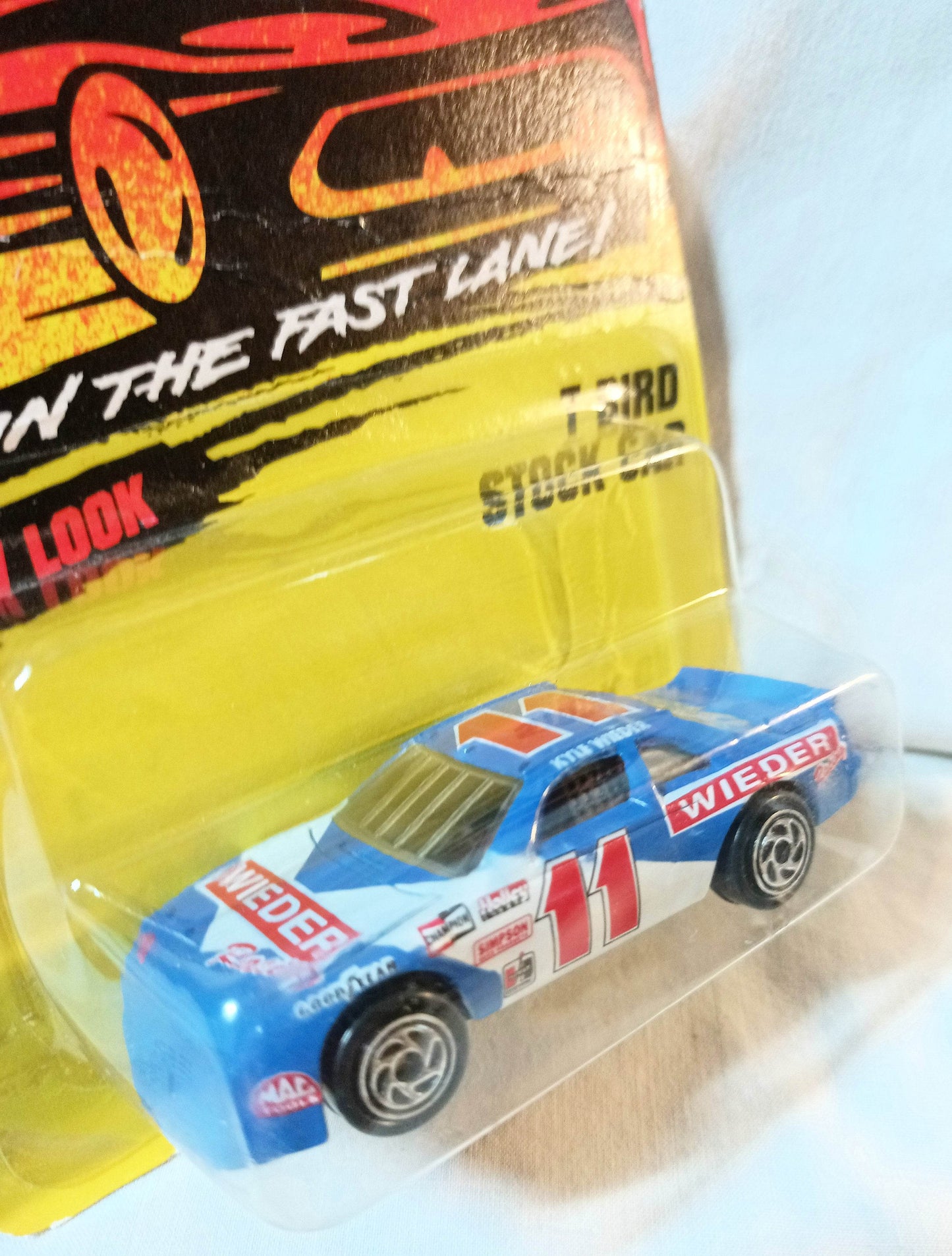 Matchbox #7 T-Bird Stock Car Wieder Racing Ford Thunderbird 1996 - TulipStuff