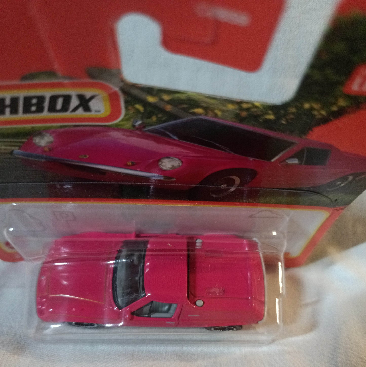 Matchbox 2024 MB93 1972 Lotus Europa Special International Short Card - TulipStuff
