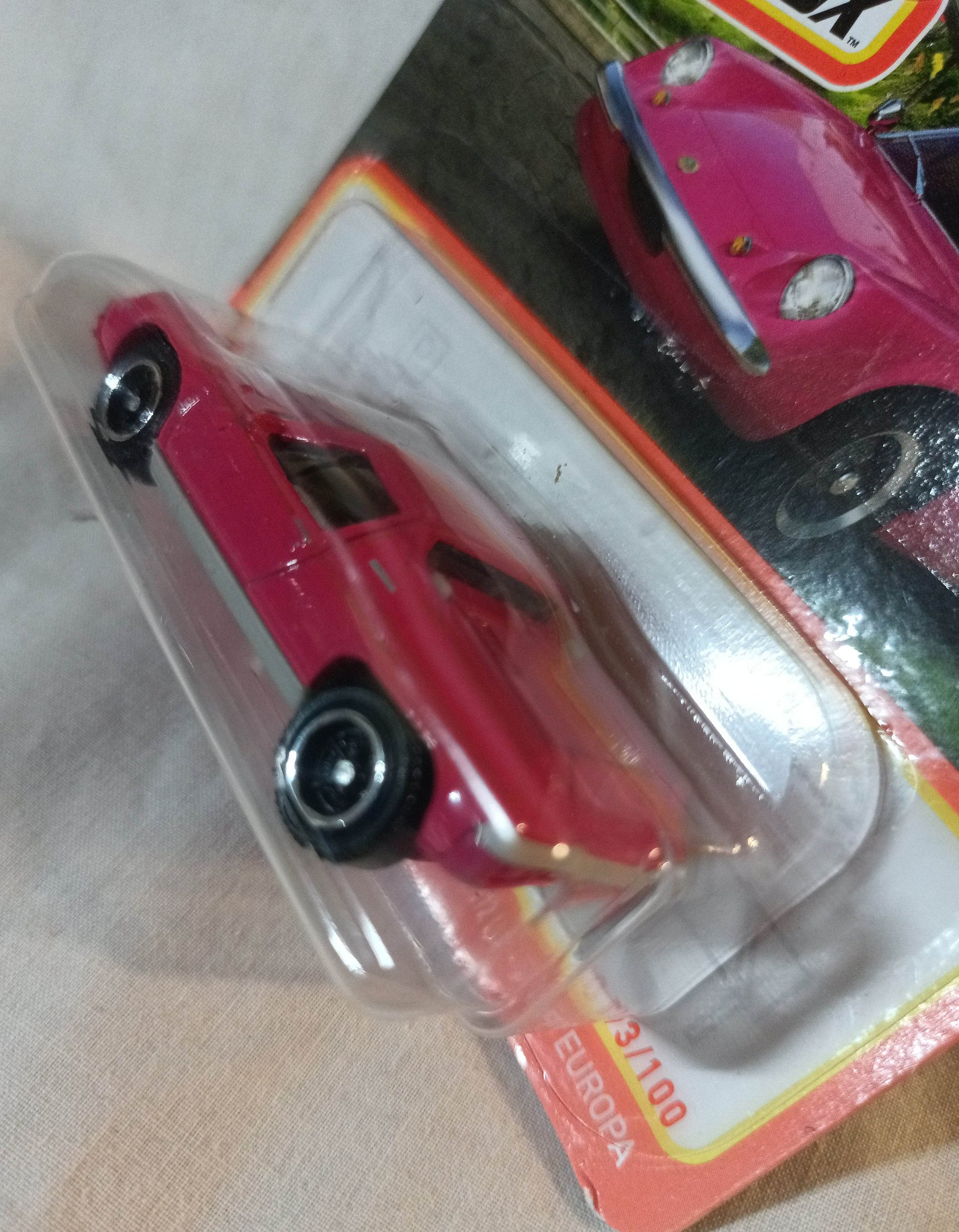 Matchbox 2024 MB93 1972 Lotus Europa Special International Short Card - TulipStuff