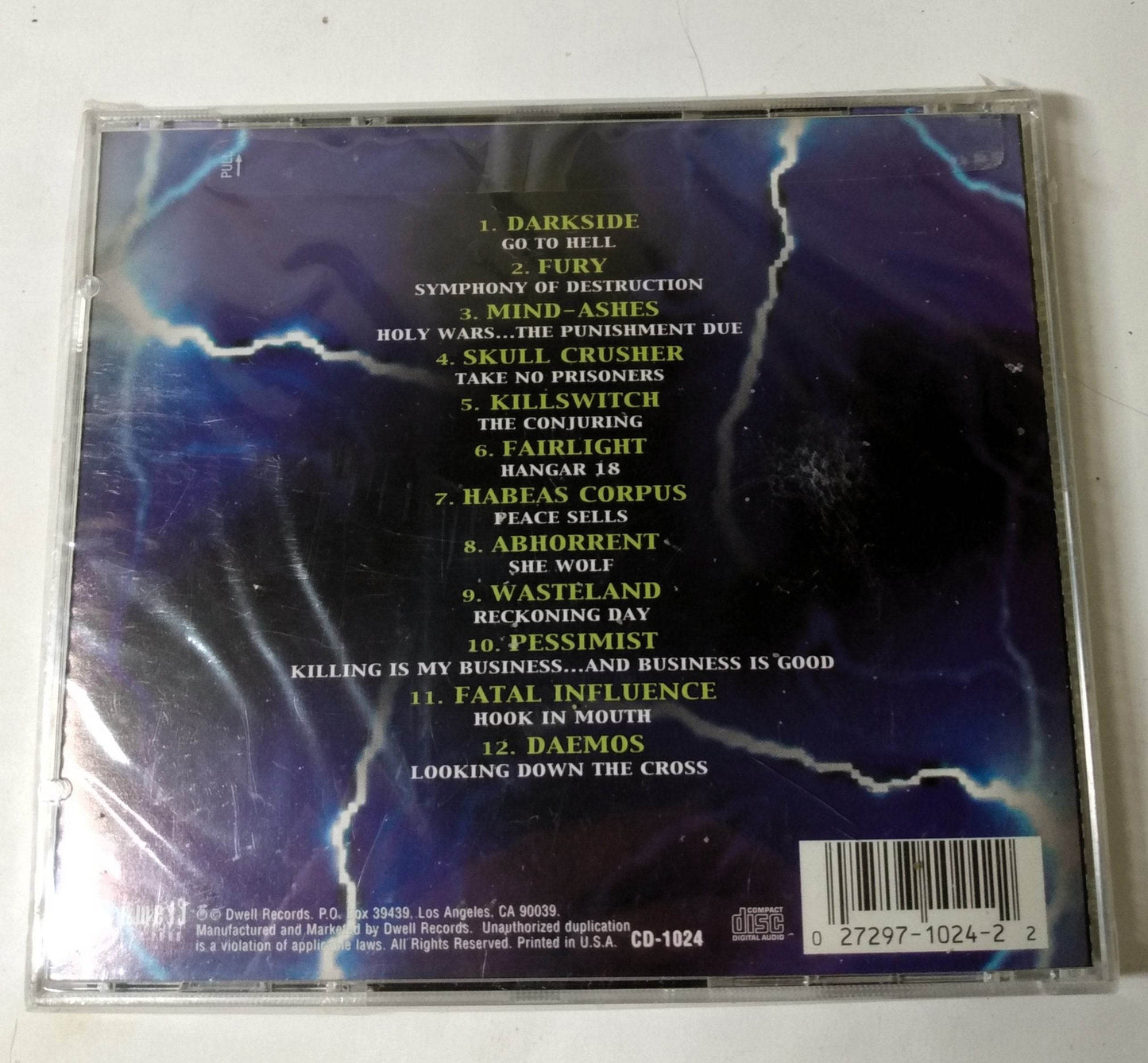 Megaded - A Tribute To Megadeth Heavy Metal Compilation CD 1999 - TulipStuff