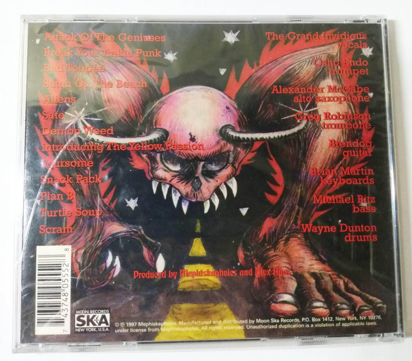 Mephiskapheles Maximum Perversion Moon Ska Album CD 1997 - TulipStuff