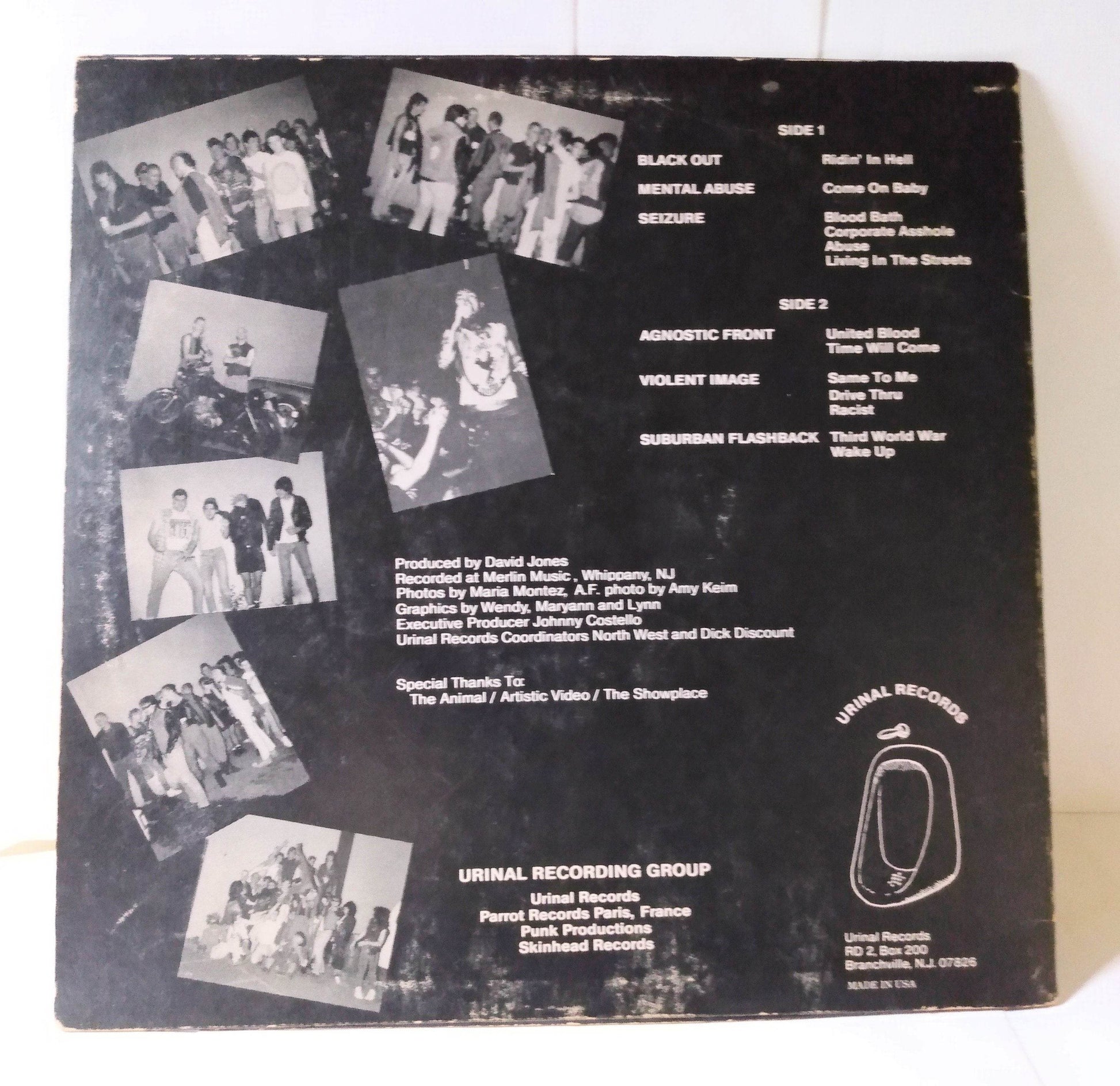 Message From America - Hardcore Has Come Of Age Vinyl 12" LP 1985 - TulipStuff