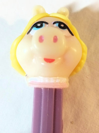 Pez Miss Piggy Muppets Candy Dispenser Czech Republic 1991 - TulipStuff