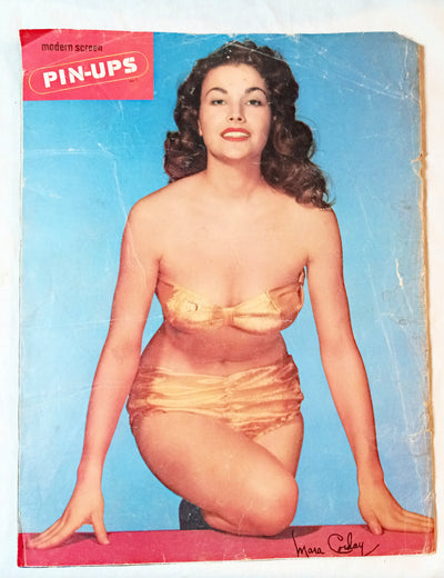 Modern Screen Pin-Ups Magazine Issue #1 1955 Marilyn Monroe Liz Taylor
