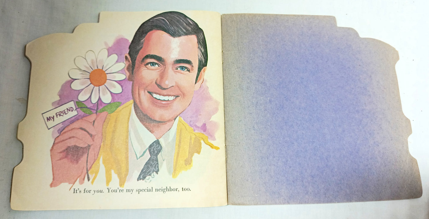 Mister Rogers Neighborhood Trolley Golden Shape Book 1974 - TulipStuff