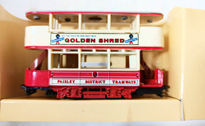Matchbox Y-15 Models of Yesteryear Preston Tramcar Golden Shred - TulipStuff