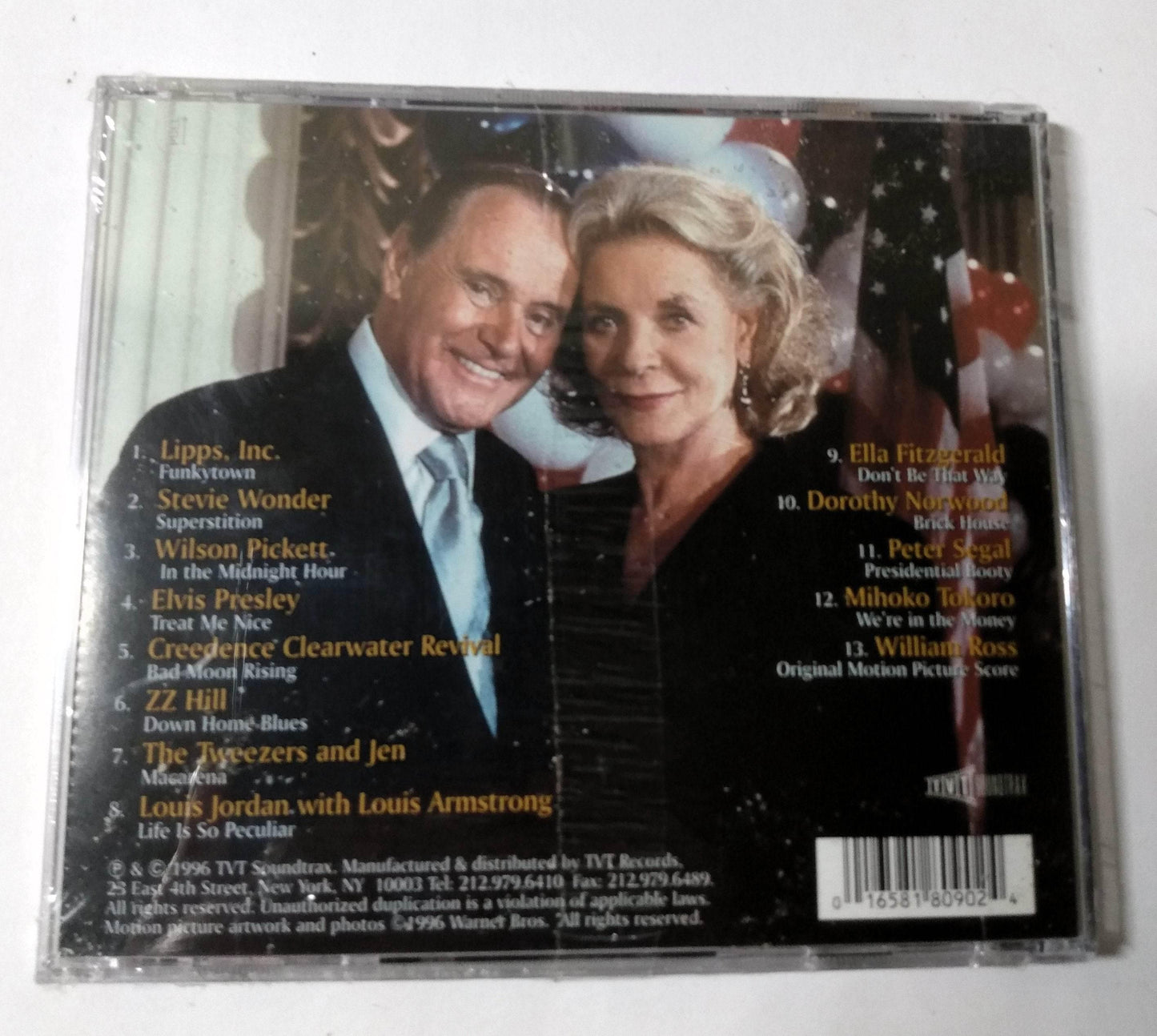 My Fellow Americans Original Motion Picture Soundtrack CD 1996 - TulipStuff