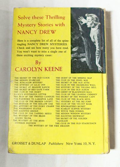Nancy Drew Mystery Stories 21 The Secret in the Old Attic 1961 - TulipStuff