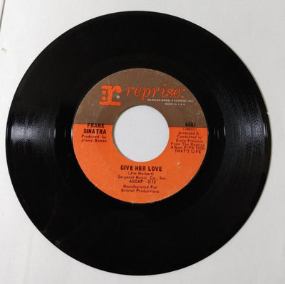 Nancy Sinatra & Frank Sinatra Somethin' Stupid / Give Her Love 7" 1967 - TulipStuff