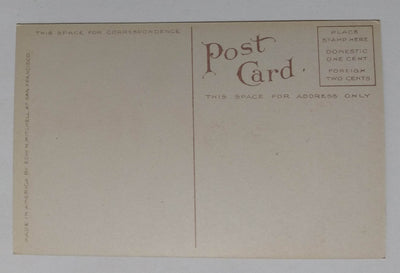 Native Son's Monument Market St San Francisco California Postcard 1910 - TulipStuff