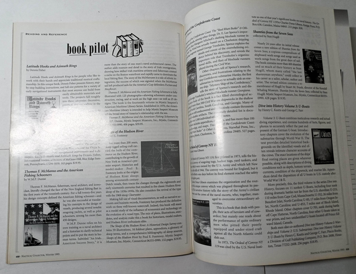 Nautical Collector Magazine Issue 8 March/April 1995 Ships Collectibles - TulipStuff