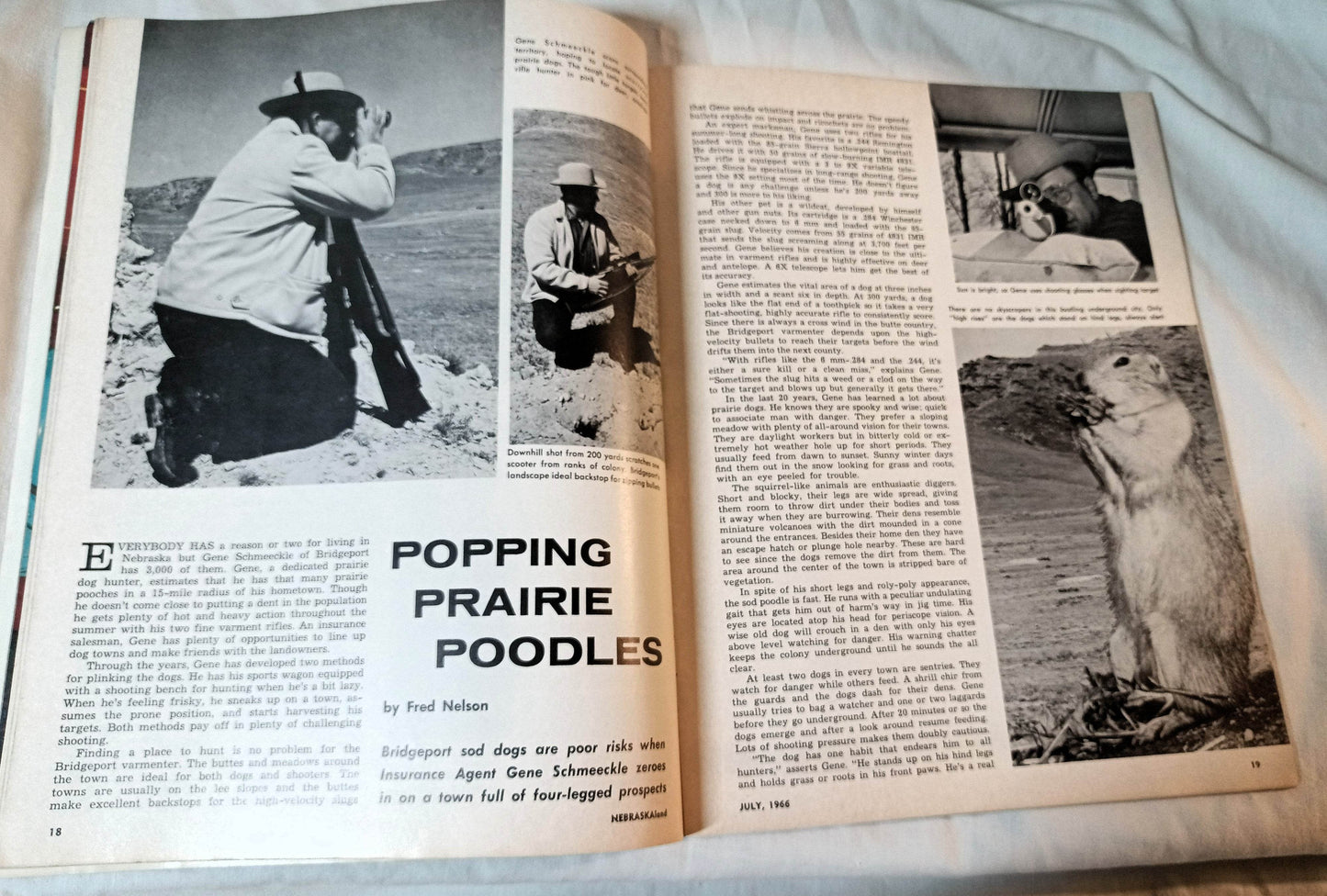 Outdoor NEBRASKAland Magazine July 1966 Vacation Special - TulipStuff