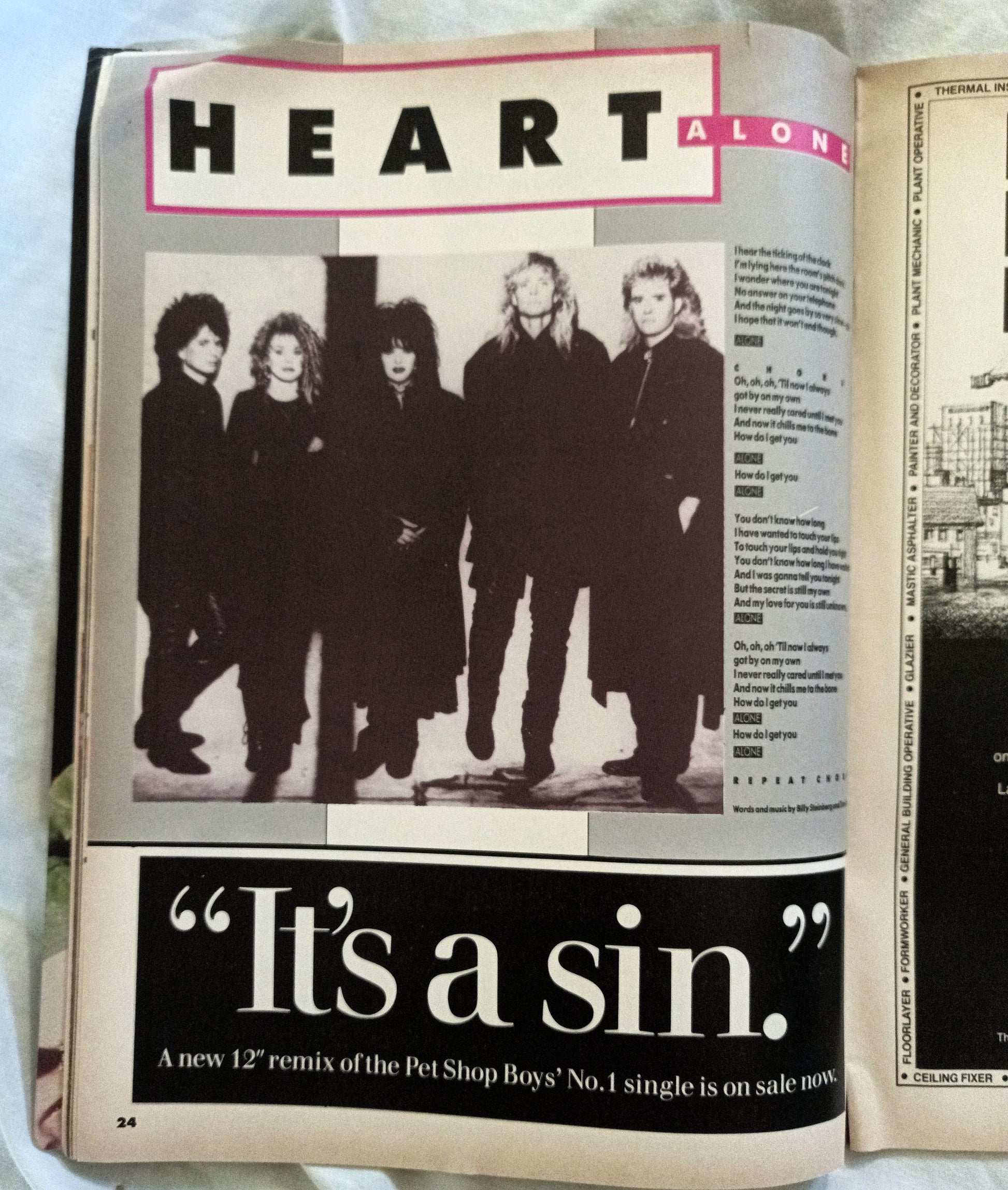 Number One Magazine 11 July 1987 UK Terence Trent D'Arby Madonna A-Ha - TulipStuff