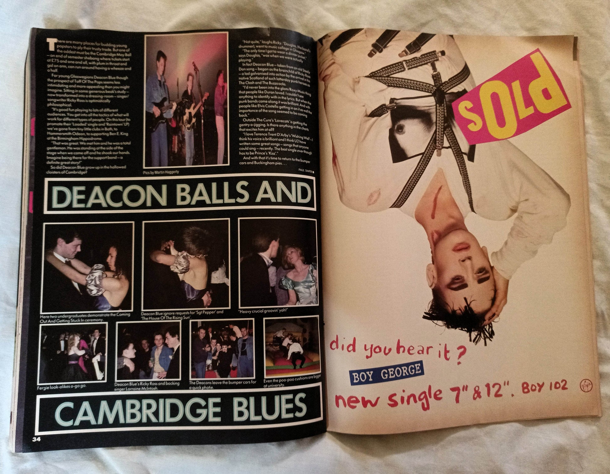 Number One Magazine 11 July 1987 UK Terence Trent D'Arby Madonna A-Ha - TulipStuff