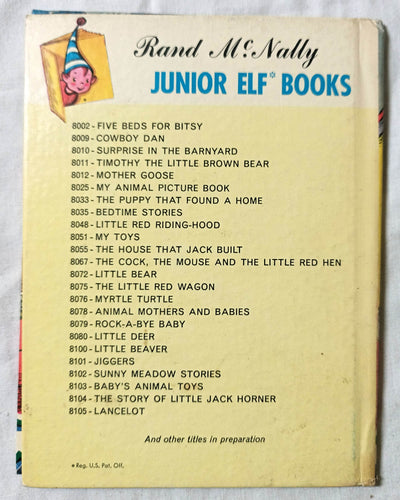 Noah's Ark Dorothy Bell Briggs Rand McNally Junior Elf Book 1946 - TulipStuff