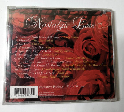 Nostalgic Love Compilation Album CD 1998 Percy Sledge Grass Roots Redbone - TulipStuff