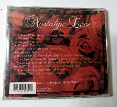 Nostalgic Love Compilation Album CD 1998 Percy Sledge Grass Roots Redbone - TulipStuff