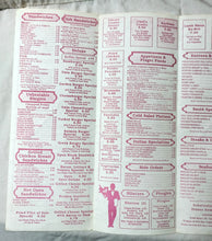 Load image into Gallery viewer, Odessa Cafe Bar Avenue A NYC Restaurant Takeout Menu Late 1990's - TulipStuff