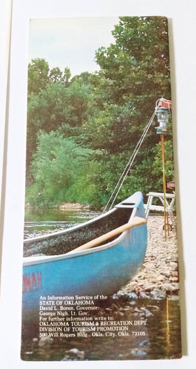 State Of Oklahoma Campers Guide 1977 Brochure - TulipStuff