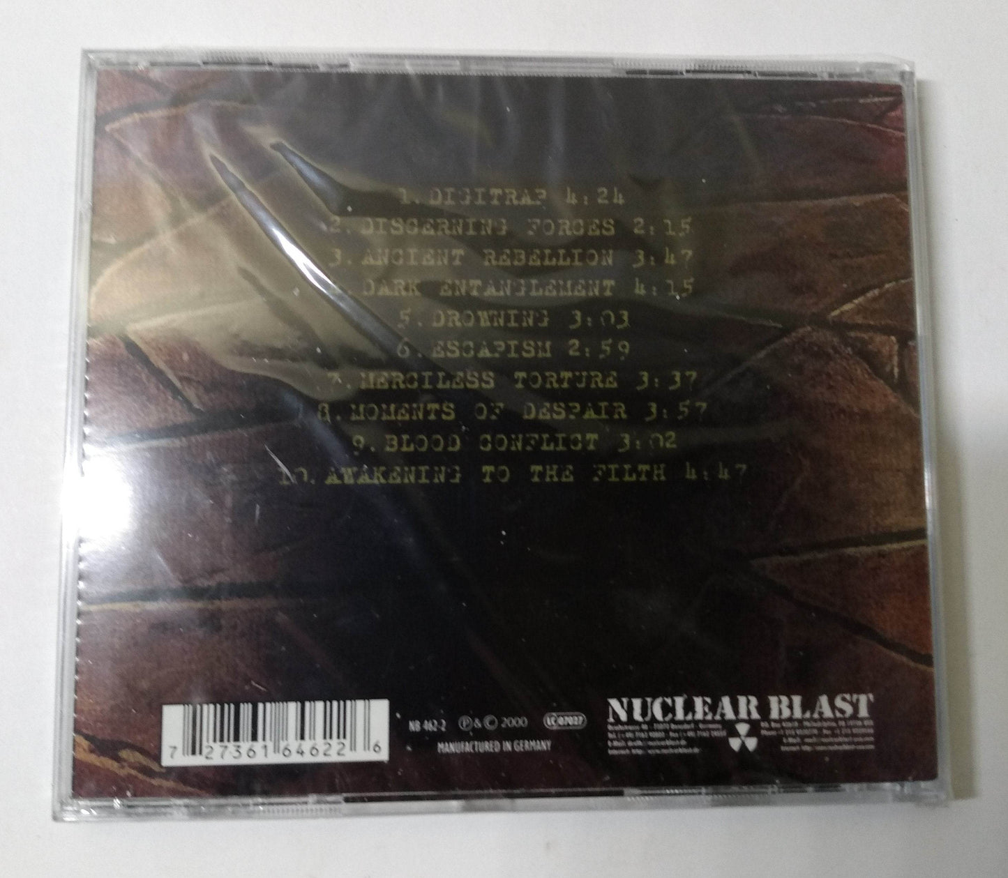 Opprobrium Discerning Forces Thrash Metal Album CD Nuclear Blast 2000 - TulipStuff