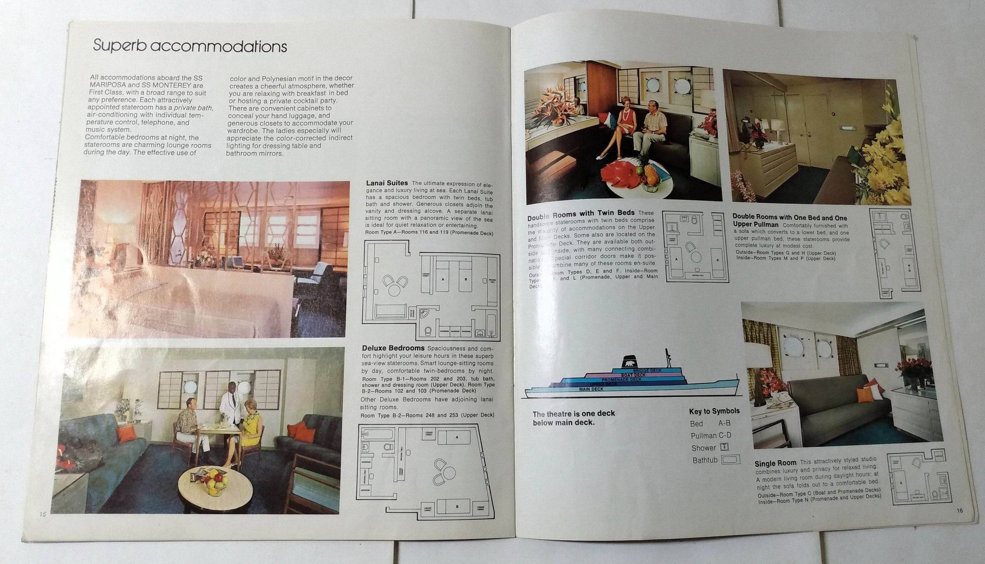 Pacific Far East Line Mariposa Monterey 1974 Alaska Cruises Brochure - TulipStuff