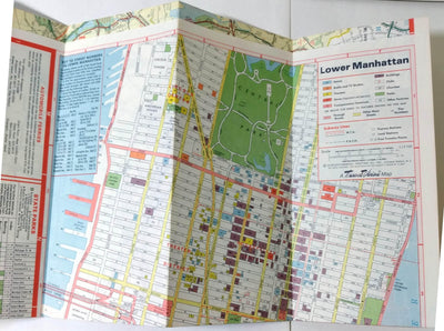 Pathmark New York City and Long Island Street Map 1985 - TulipStuff