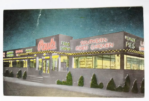 Paul's Steak House Plymouth Rd Telegraph Rd Detroit Michigan 1950's - TulipStuff
