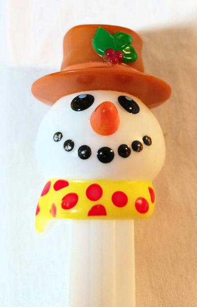 Pez Classic Snowman Holiday Christmas Candy Dispenser 2002 - TulipStuff