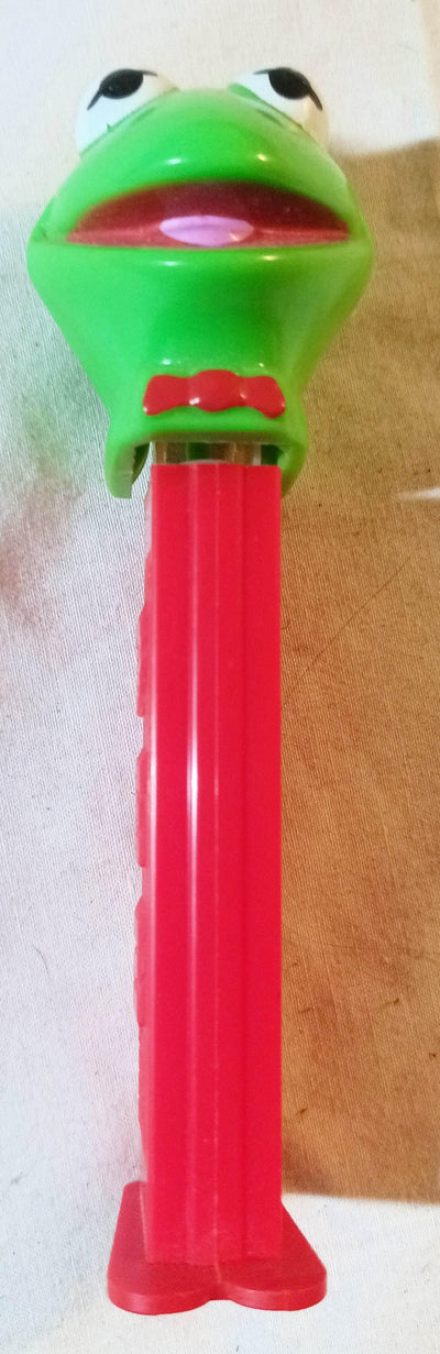 Pez Kermit The Frog Muppets Candy Dispenser Hungary 1991 - TulipStuff