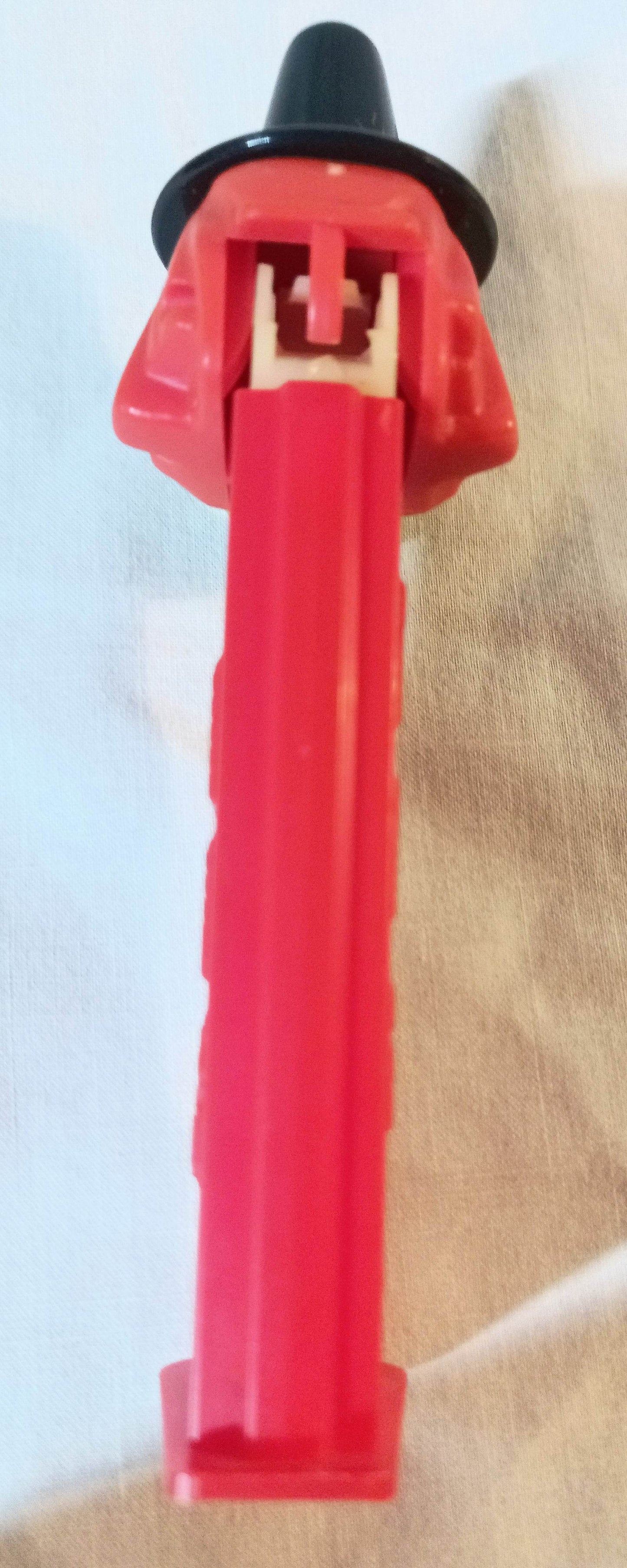 Pez Witch Candy Dispenser Halloween Red Green Yugoslavia 1990's - TulipStuff