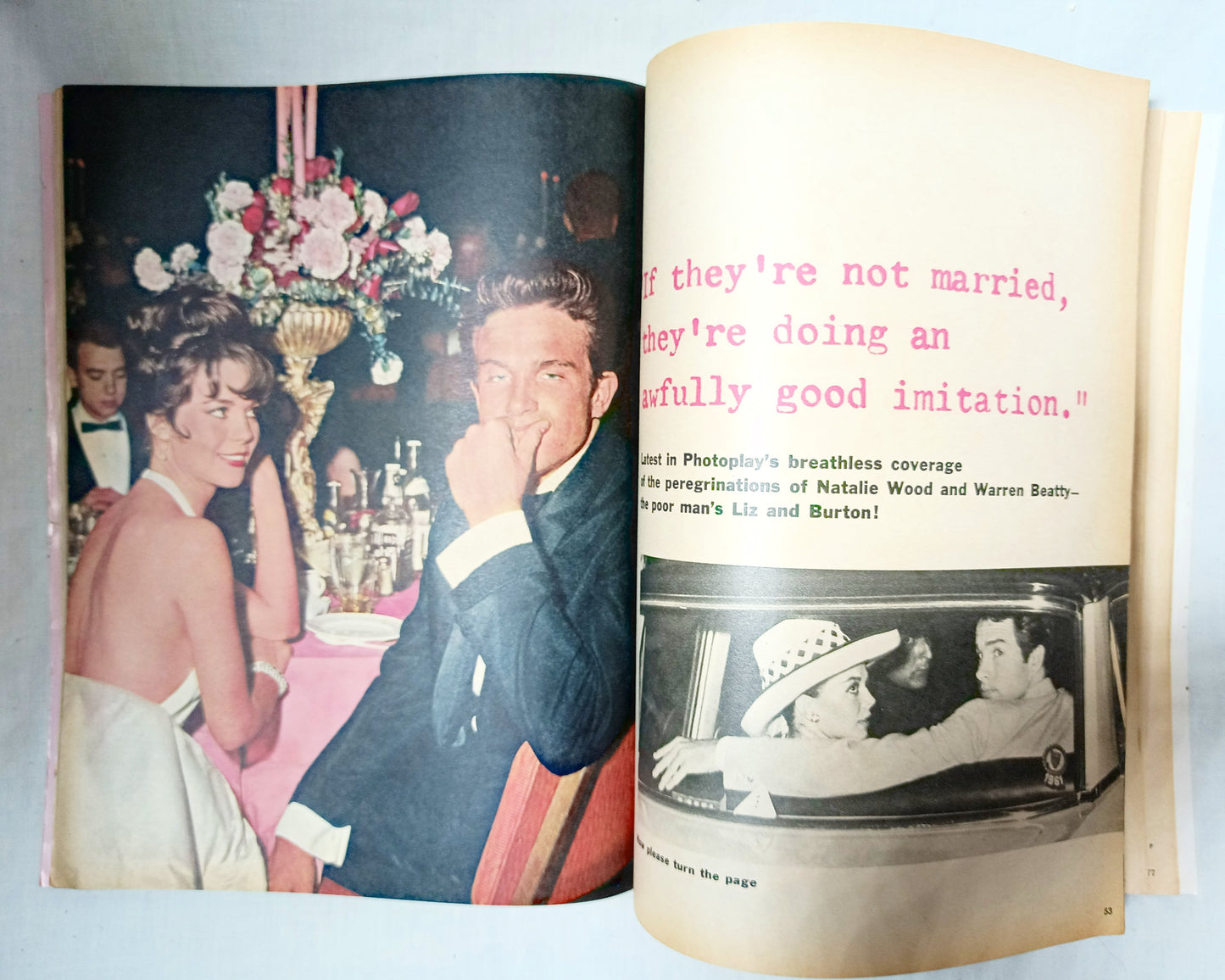 Photoplay Magazine December 1962 Liz Taylor JFK Jackie John Wayne - TulipStuff
