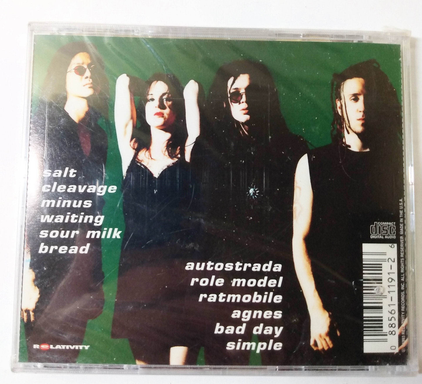 Piss Factory S/T Female Fronted Alternative Grunge CD Relativity 1993 - TulipStuff