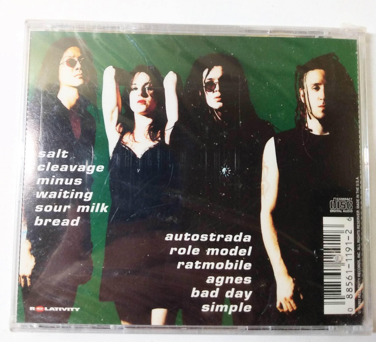 Piss Factory S/T Female Fronted Alternative Grunge CD Relativity 1993 - TulipStuff