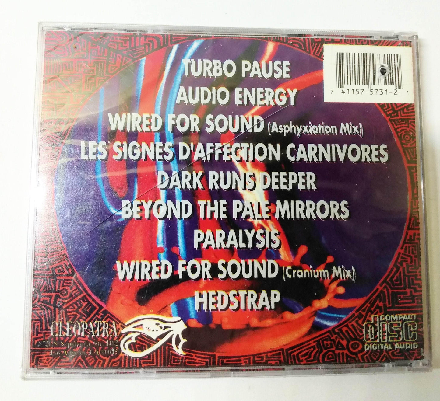 Pressurehed Infadrone Industrial Music Album CD Cleopatra 1992 - TulipStuff