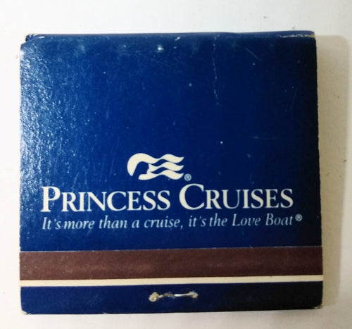 Princess Cruises It's More Than A Cruise It's The Love Boat Matchbook 1980's - TulipStuff