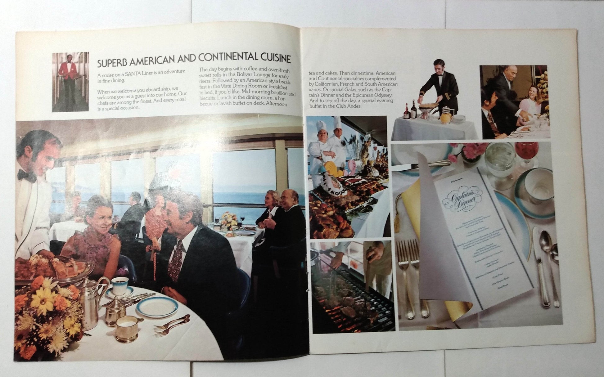 Prudential Line Santa Cargoliner 1975-76 South America Cruise Brochure - TulipStuff