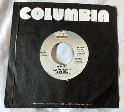 Ray Parker Jr & Raydio That Old Song / Old Pro 7" Vinyl Arista 1981 - TulipStuff